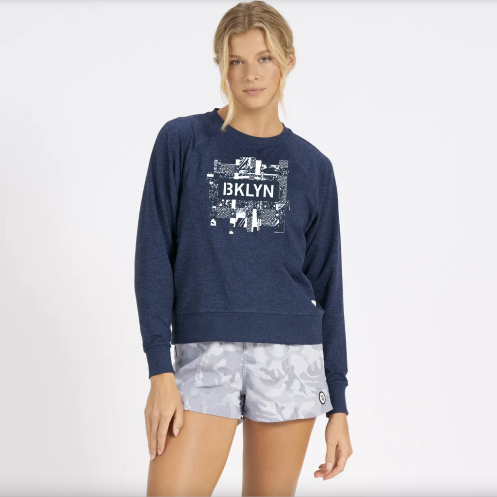 The SNF BKLYN x Vuori : BKLYN Wove Crew - Only 1 Left! image 0