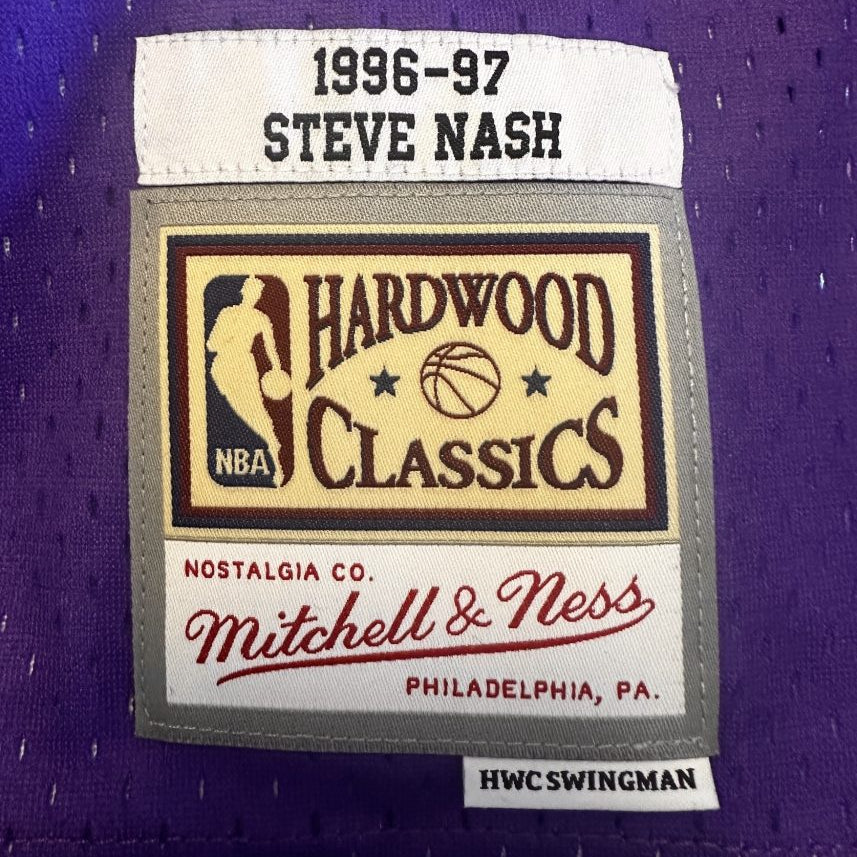 Autographed Steve Nash Phoenix Suns #13 Tropical Swingman Jersey image 3