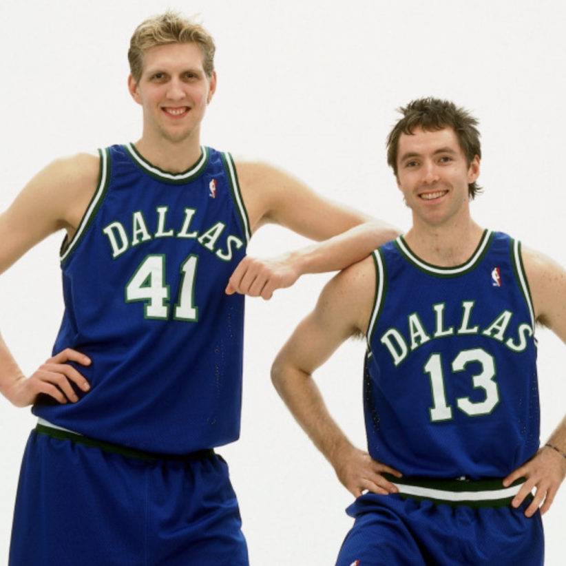 Autographed Steve Nash Dallas Mavericks #13 Swingman Jersey image 2