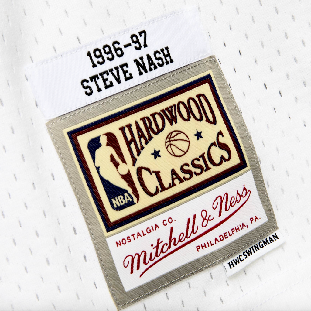 Autographed Steve Nash Retro Suns #13 Swingman Jersey
