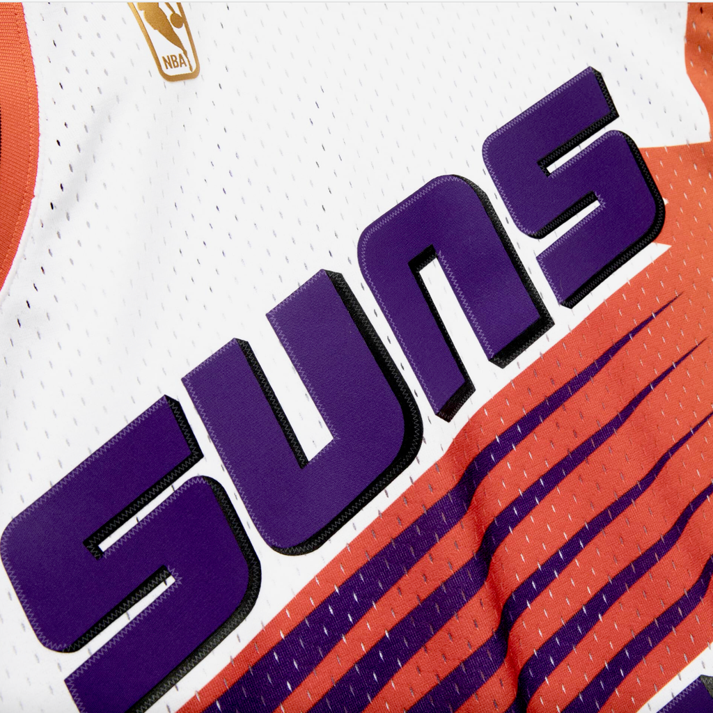 Autographed Steve Nash Retro Suns #13 Swingman Jersey