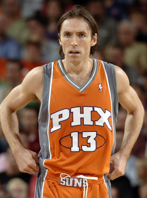 Autographed Steve Nash Retro Suns #13 Swingman Jersey