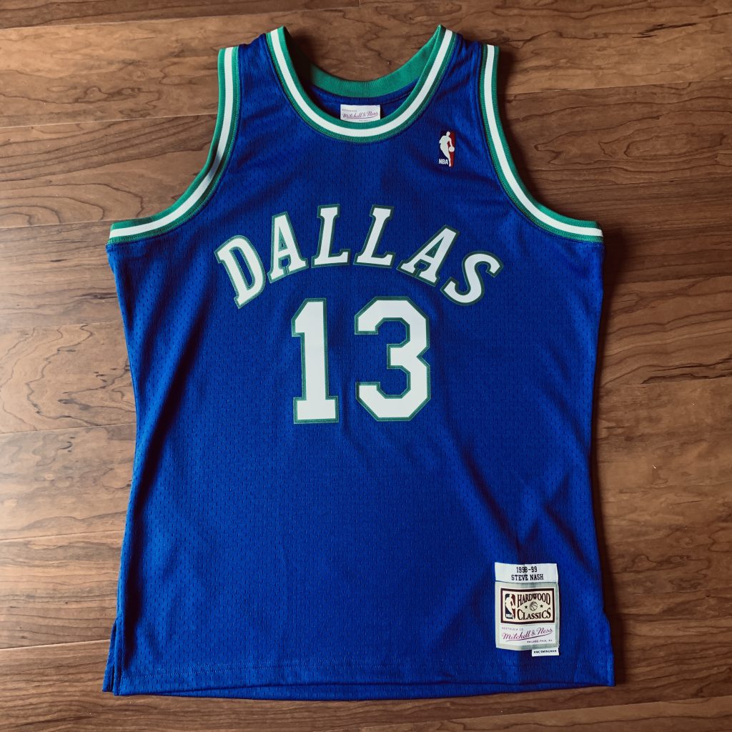 Autographed Steve Nash Dallas Mavericks #13 Swingman Jersey image 1
